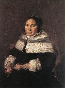 Portrait of a Seated Woman HALS, Frans
